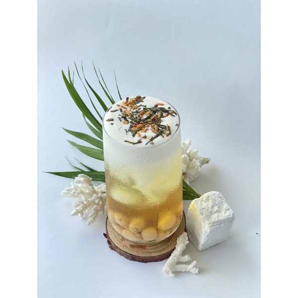 Trà gạo rang GENMAICHA túi 500gr làm trà sữa gạo rang