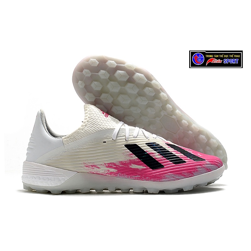 Giày đá bóng  X 19.1 TF Pro - TRẮNG HỒNG