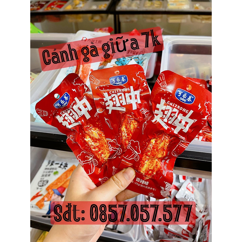 Cánh gà giữa hút chân không cay ngọt