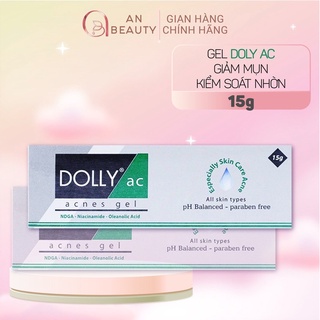 DOLLY AC Gel Giảm Mụn, Kiểm Soát Nhờn Cho Da Mụn 15g
