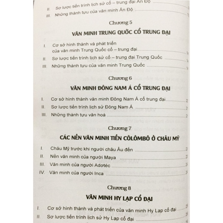 Sách Lịch Sử Văn Minh Thế Giới