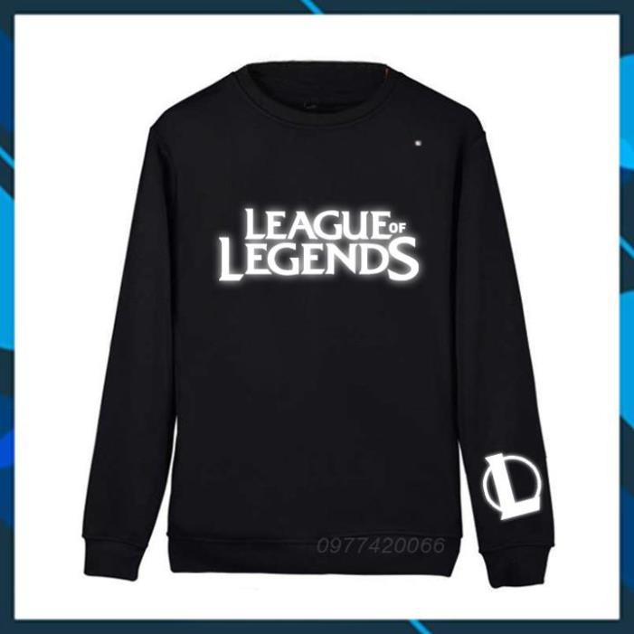 (HÀNG MỚI VỀ) áo Liên Minh sweater phản quang, áo thu đông Liên Minh Huyền Thoại - loại đẹp - giá rẻ nhất