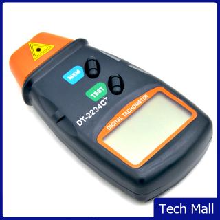 Dt2234 c+ digital tachometer rpm meter non-contact 2.5rpm-99999rpm lcd display speed meter tester