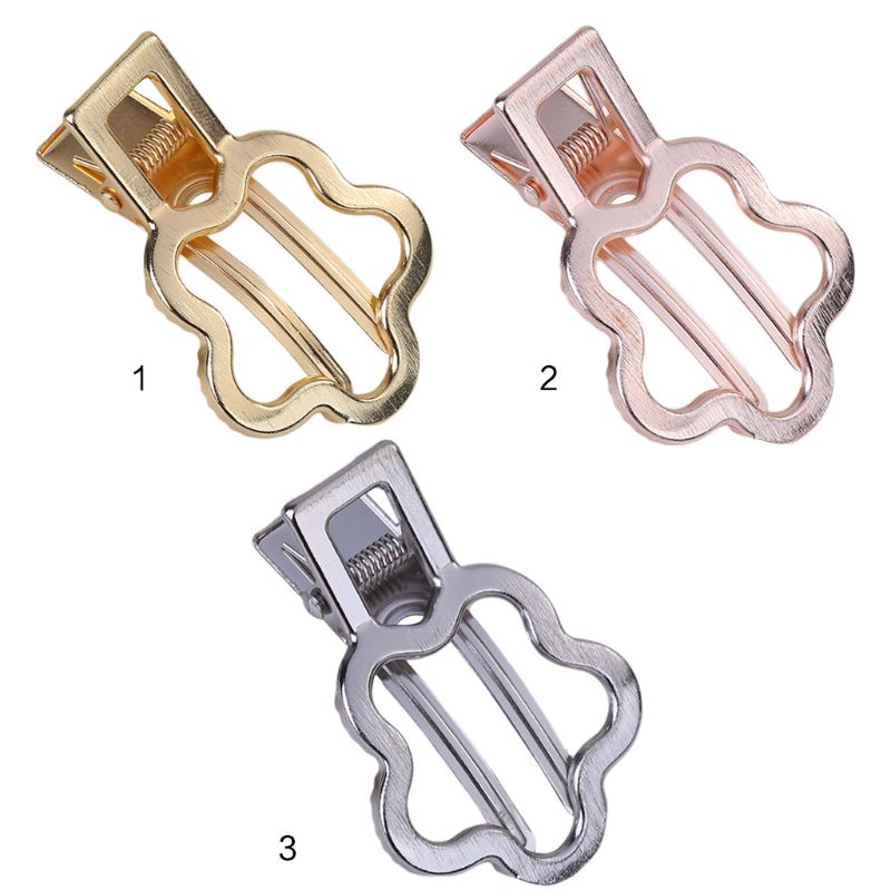 Kẹp Tóc Hợp Kim 5x4cm Họa Tiết Hoa Dễ Thương Cho Nữ