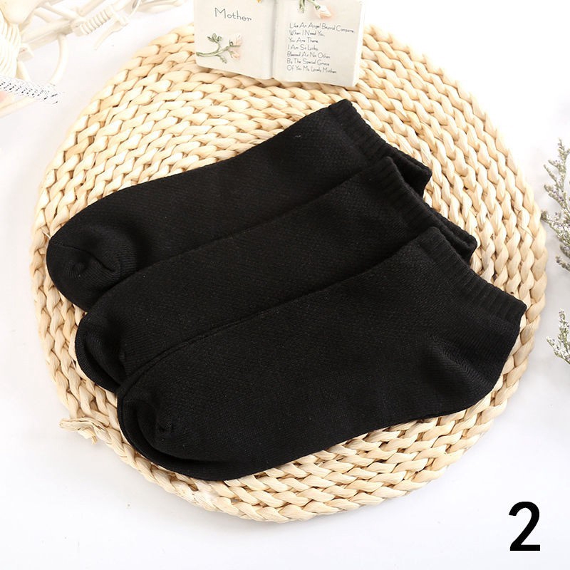 Set 5 đôi vớ ngắn khử mùi chống hôi chân thoải mái đơn giản