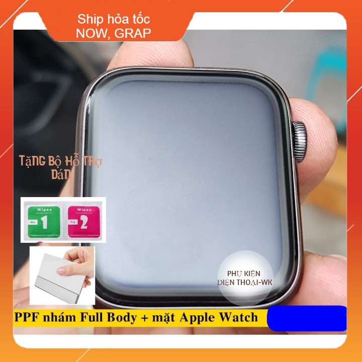 Borofone Việt Nam Dán PPF Apple Watch FULL TRƯỚC SAU Chống Trầy, Chống Va Đập Tự Hồi Phục 38mm 40mm 42mm 44mm