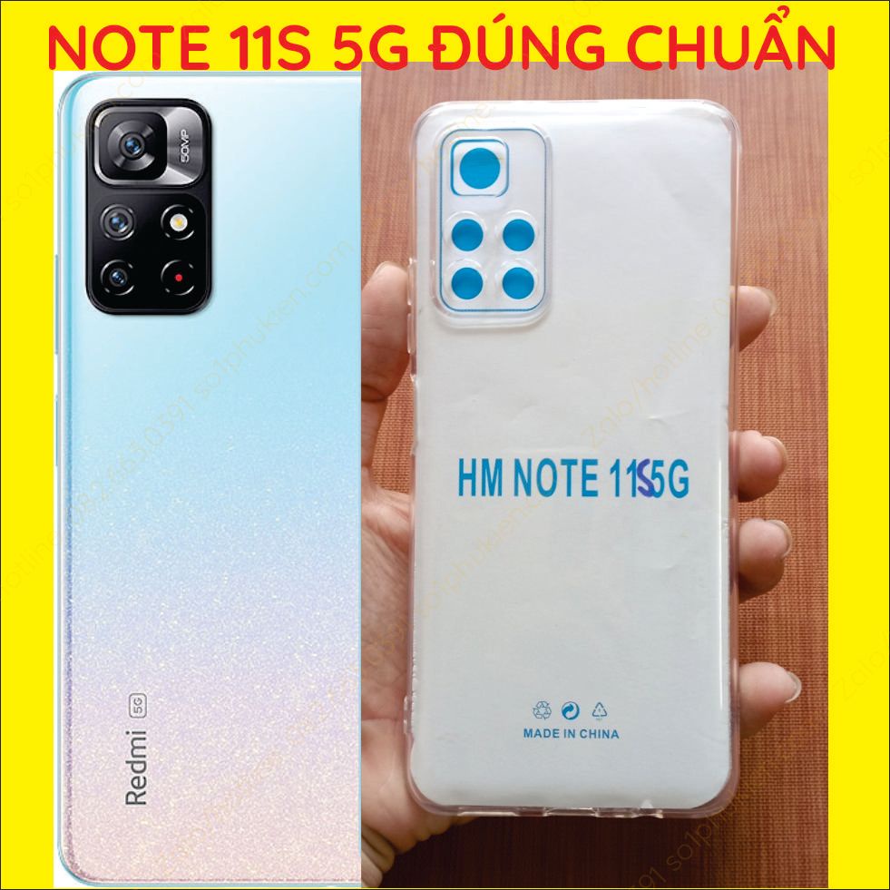 Ốp lưng Xiaomi Redmi Note 11s 5G/ Poco M4 Pro 5G loại chống sốc và loại dẻo trong bảo vệ camera bền đẹp