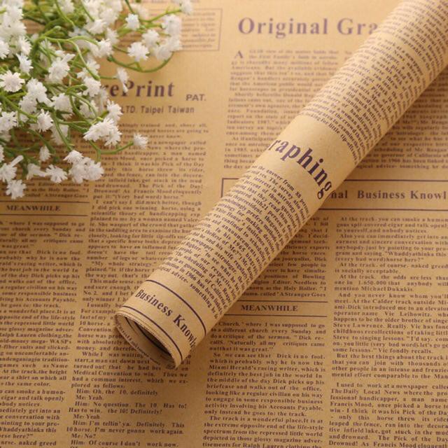 Tập 20 tờ giấy báo gói hoa,bọc vở, bọc quà khổ 50*70cm