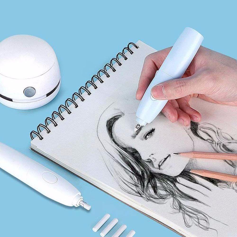 Bộ Dụng Cụ Tẩy Bút Chì Chạy Điện Hiệu Ứng Phác Thảo Nghệ Thuật