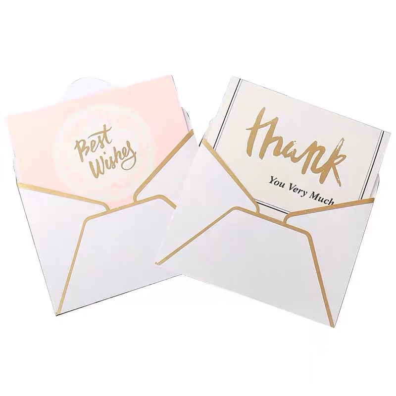 Thiệp chúc mừng thiết kế dập nổi xinh xắn đáng yêu