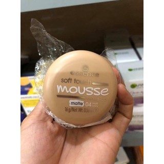 Phấn tươi Essence soft touch mousse make up cho da bạn lớp nền mỏng mịn 16g {Germany Authentic}