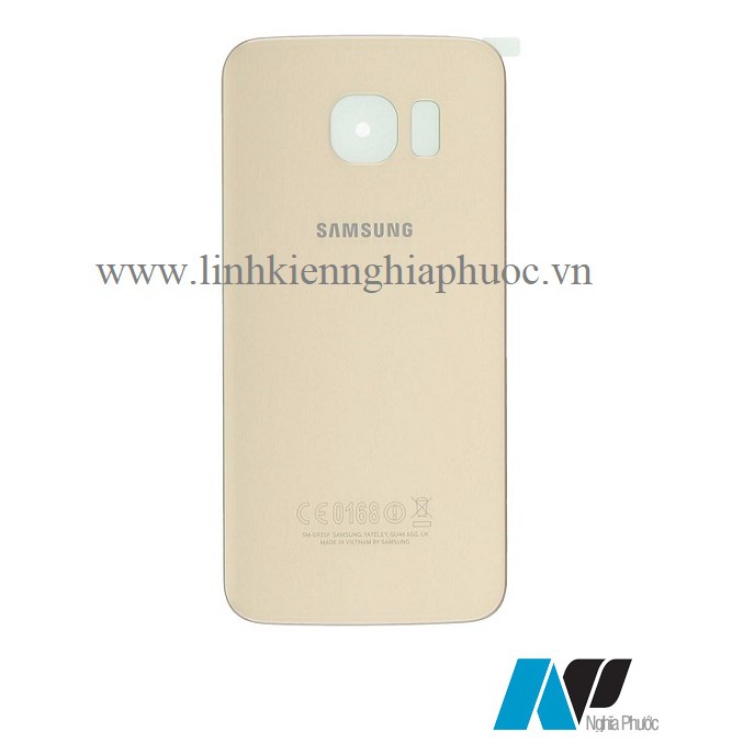 Nắp Lưng Samsung S6 Edge (màu vàng)