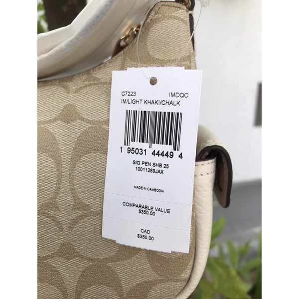 Túi Coach auth sale