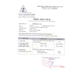 Tinh dầu hoa nhài Lam Hà 50ml