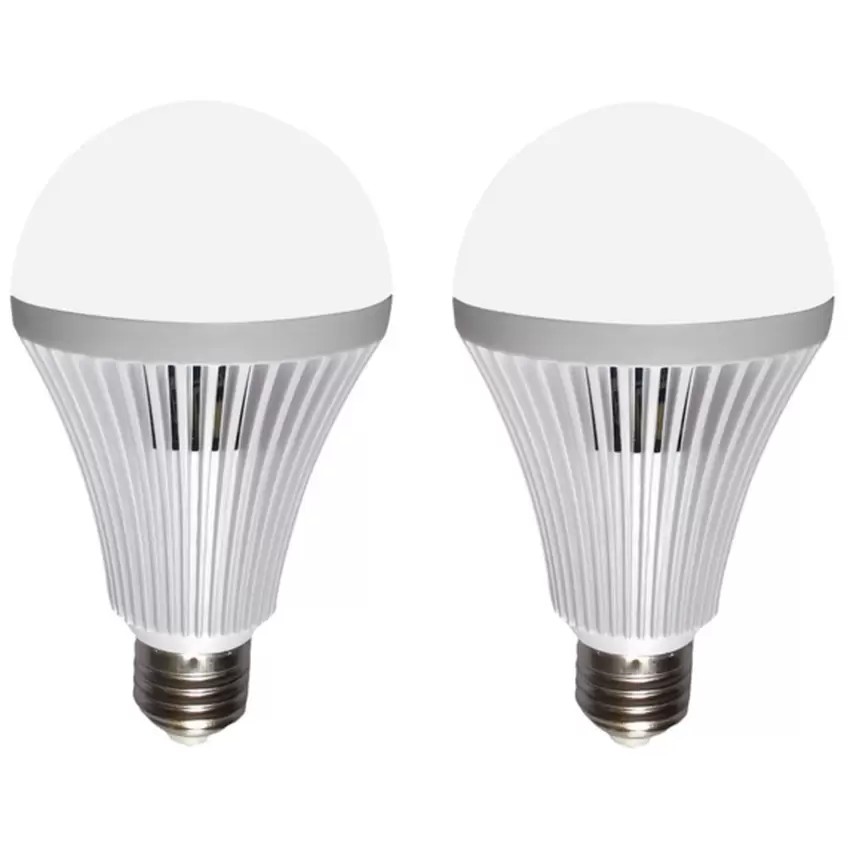 Bộ 2 bóng đèn Led Bulb tích điện thông minh Smart 12W