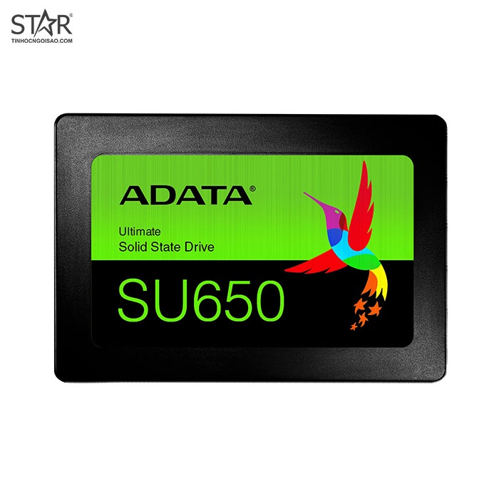 Ổ cứng SSD 240G Adata SU650 Sata III 6Gb/s TLC (ASU650SS-240GT-R)