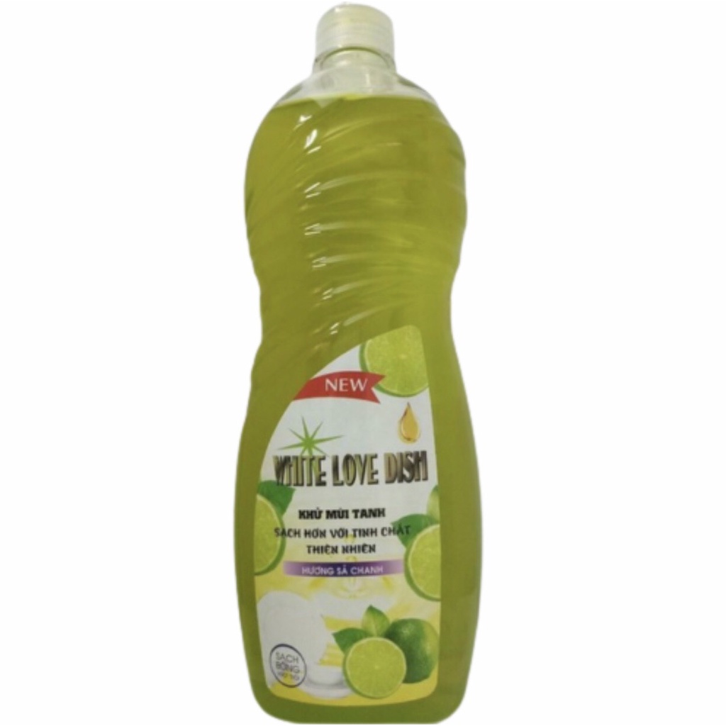 ( Hàng Công Ty Chính Hãng) NƯỚC RỬA CHÉN WHITE LOVE Dish 750ml( siêu sạch)