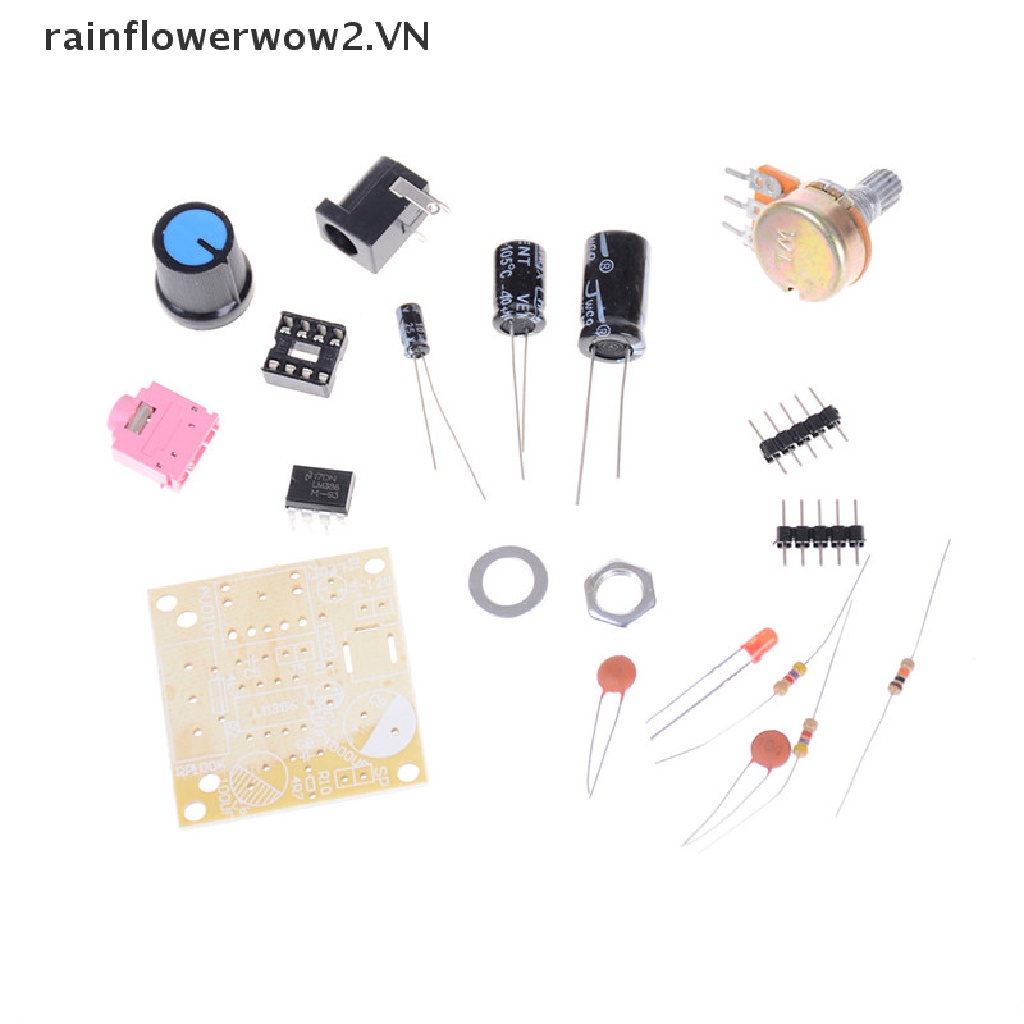 1 Bộ Bảng Mạch Khuếch Đại Âm Thanh Siêu Nhỏ LM386 3V-12V DIY M57 0 0 0 0 0