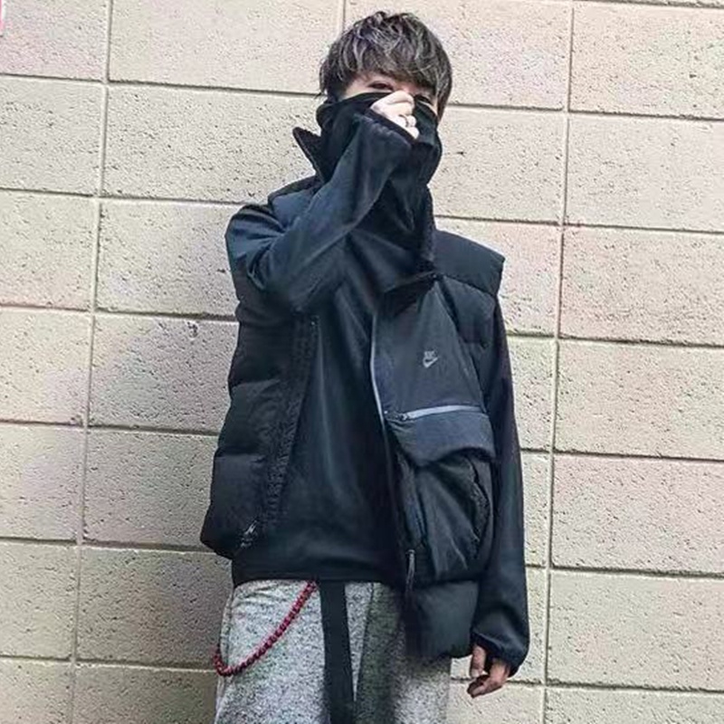 Áo Khoác Phao Không Tay NIKE Phối Nhiều Túi Phong Cách Mùa Đông CU3768