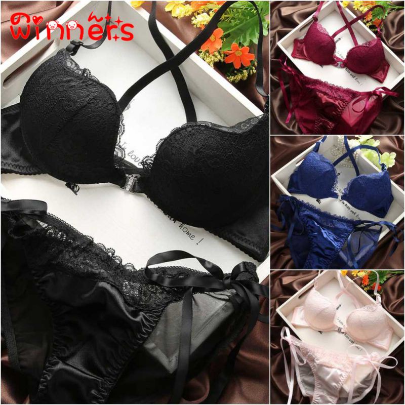 Set đồ lót phối ren kiểu dáng quyến rũ