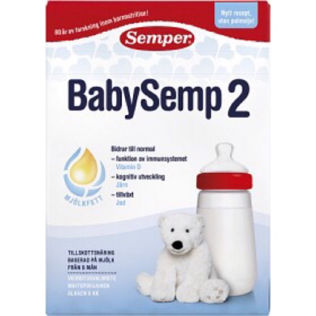 Sữa bột Baby Semp 2 800g (date 08/2023)