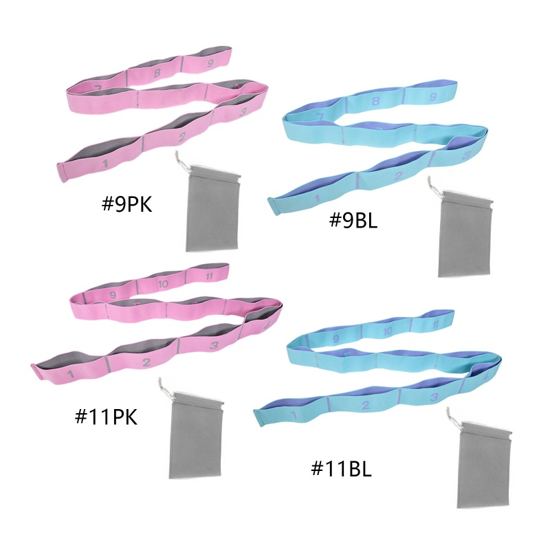 Dây Đai Co Giãn Hỗ Trợ Luyện Tập Yoga / Gym / Nhảy Latin