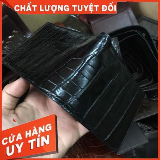 [ Da Cao Cấp 100% ] Bóp Da Cá Sấu Ví Da Cá Sấu Phụ Kiện Da 100% Da Cá Sấu Thật | BigBuy360 - bigbuy360.vn