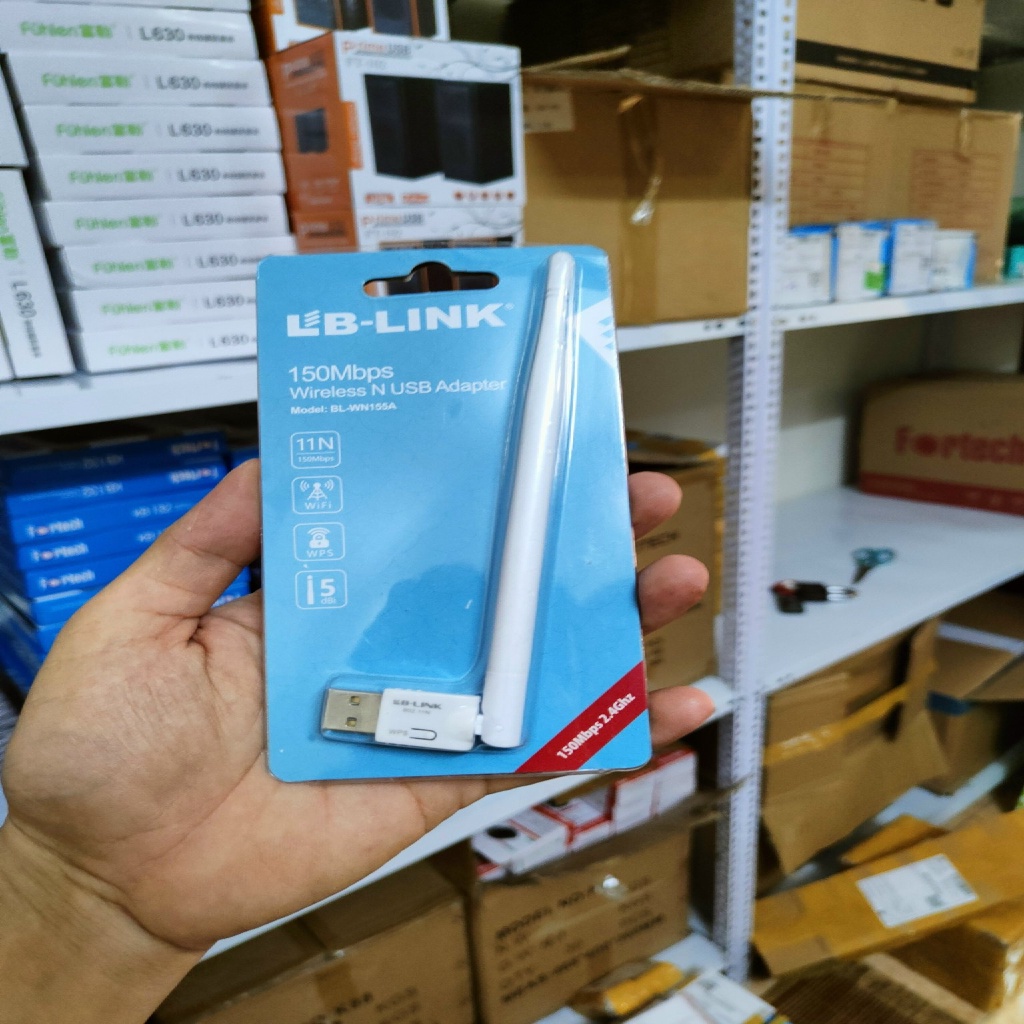 Bộ thu Wifi LB-Link BL- WN155A – 150Mbps bảo hành 2 năm