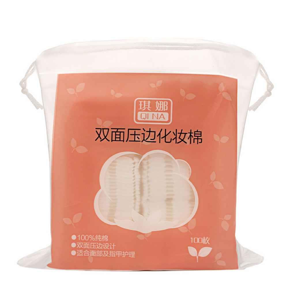 Set 100 Bông Tẩy Trang / Kẻ Mắt / Son Môi Kích Thước Nhỏ Gọn Tiện Lợi