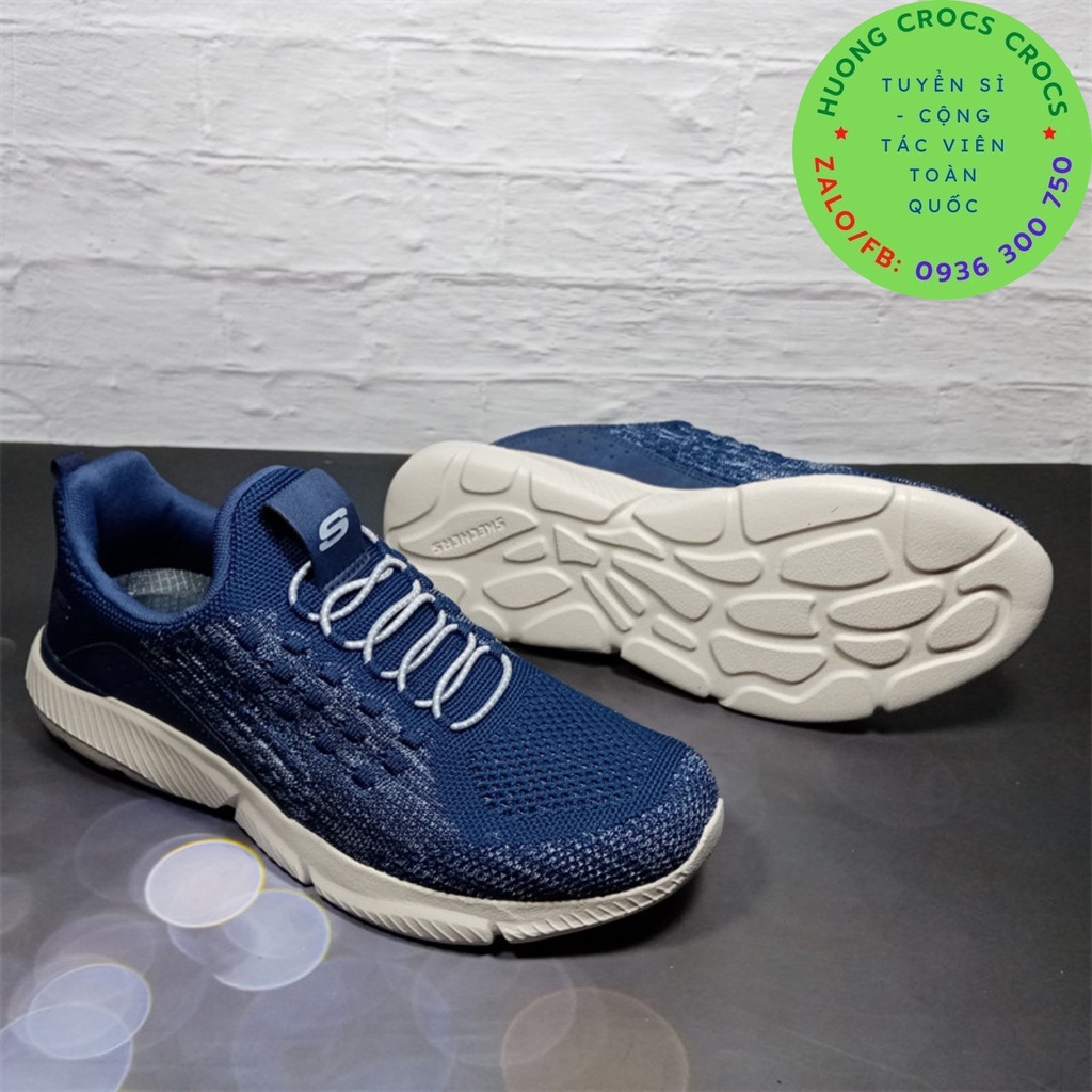 GIÀY THỂ THAO SKECHERS GOWALK GOGA MAX RELAXED FIT CHO NAM MÀU NAVY