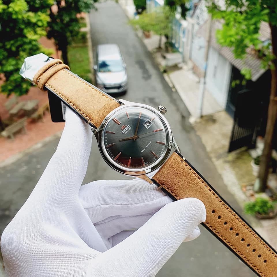 Đồng Hồ Nam ORIENT Bambino gen 4 FAC08003A0 Chính Hãng Tặng Dây Da Cao Cấp