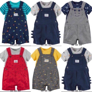 Yếm Carter's kèm áo phông so cute dành cho các bé