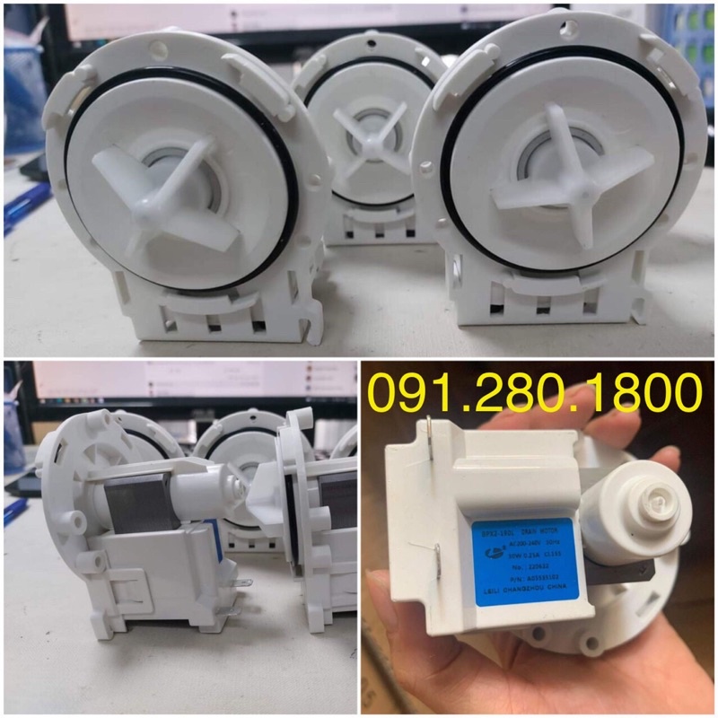 Bơm xả nước máy giặt Electrolux mới chính hãng