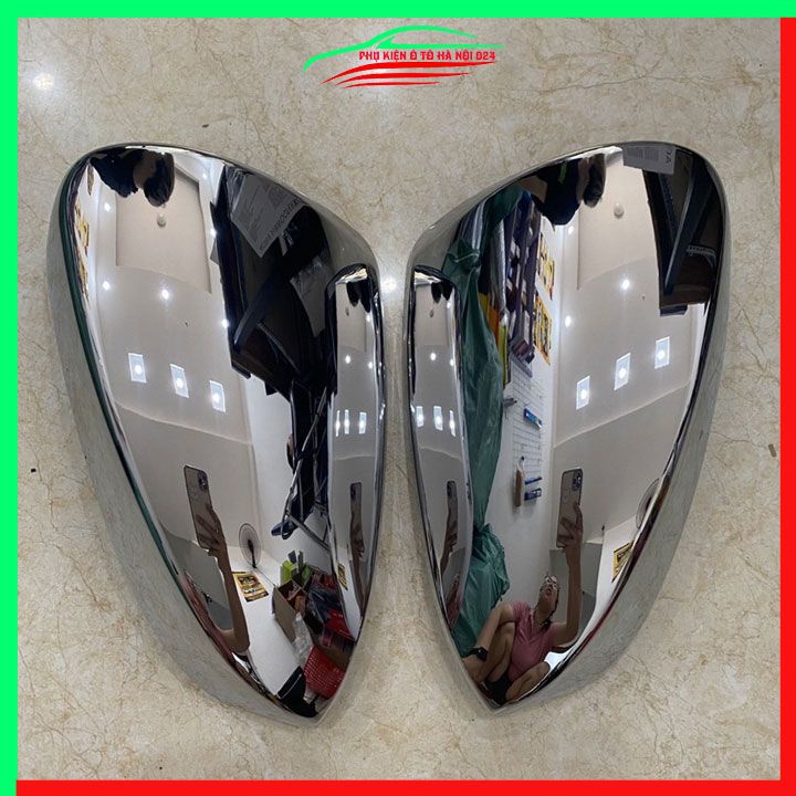 Ốp gương chiếu hậu Avanza 2022-2023 mạ crom bảo vệ chống trầy trang trí làm đẹp xe