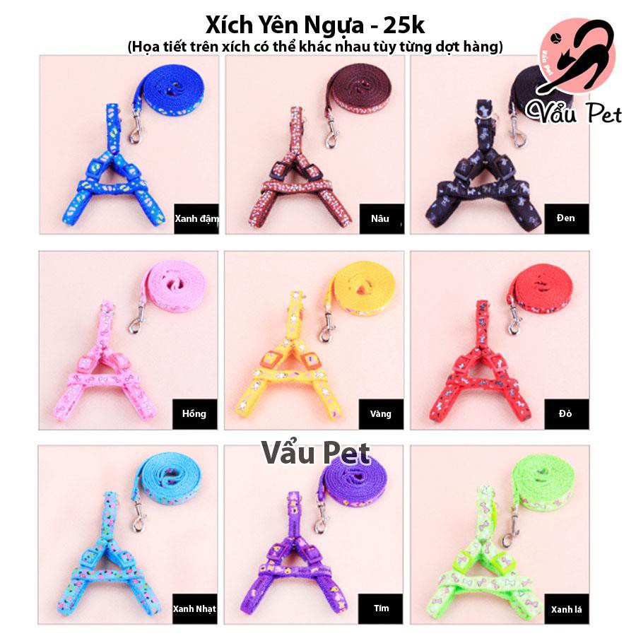 SXAR ACFD Xích yên ổn ngựa cho chó mèo nhỏ (dưới 5kg) 6 22