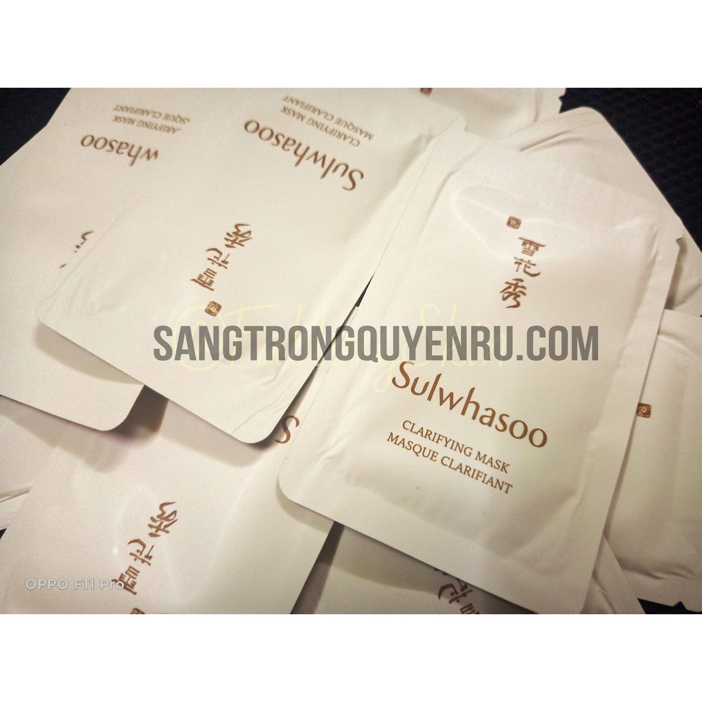 Mặt nạ lột Sulwhasoo Clarifying Mask  sáng da loại bỏ tế bào chết và mụn cám 35ml | BigBuy360 - bigbuy360.vn