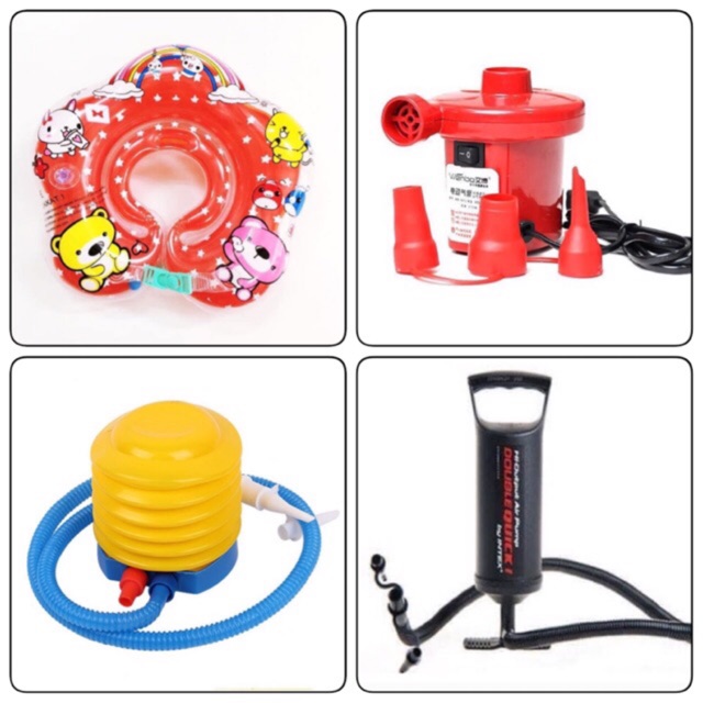 Phao đỡ cổ (bơm điện - bơm tay mini) cho bé