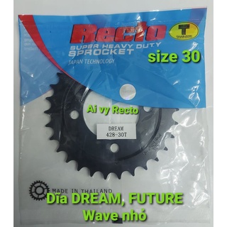 Dĩa dream, future, wave nhỏ recto, size 30, thái lan