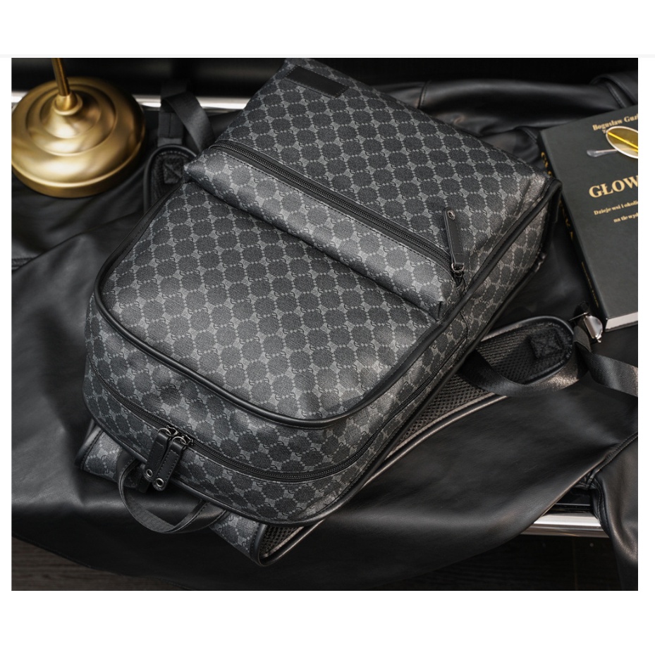 Balo laptop nam da tự nhiên thời trang cao cấp phong cách mới