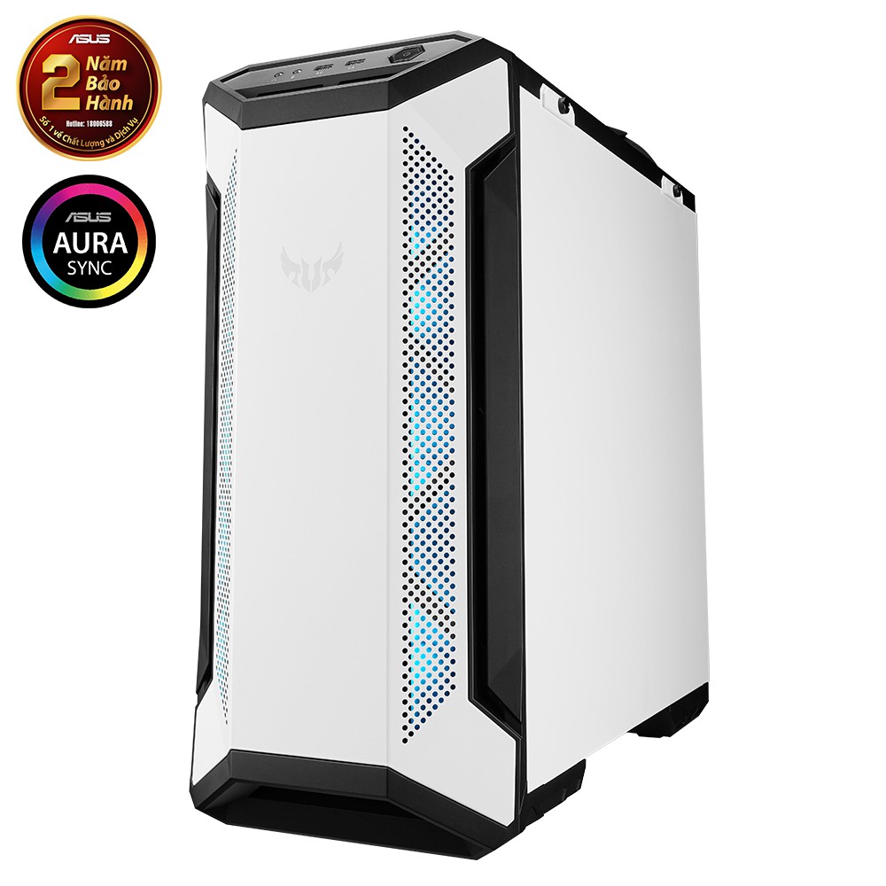 VỎ CASE ASUS TUF Gaming GT501 white Edition