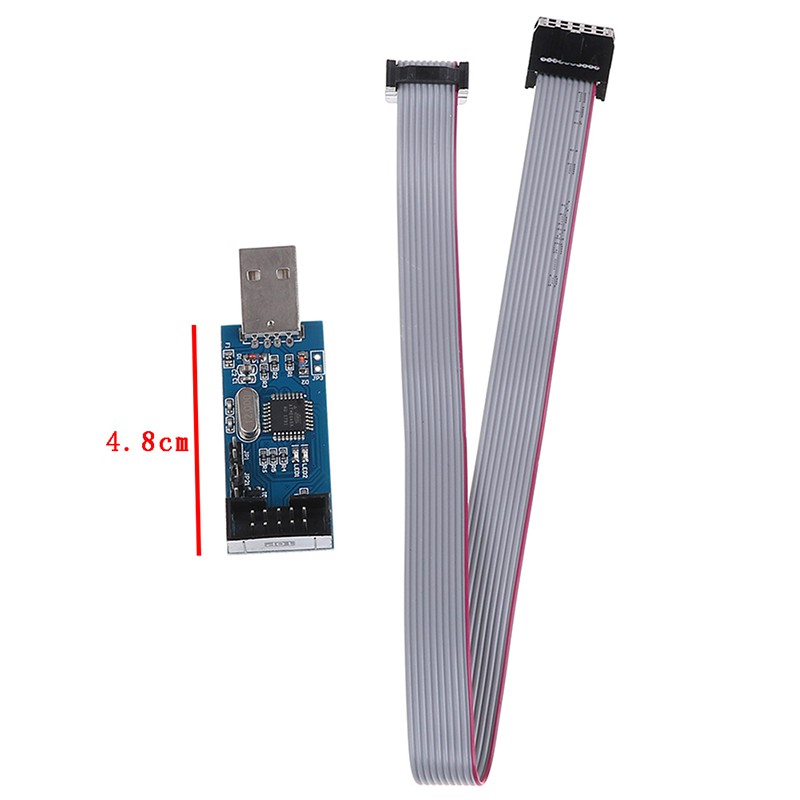 Cáp Usb 10 Pin Avr Atmega8 Atmega128 Arduino