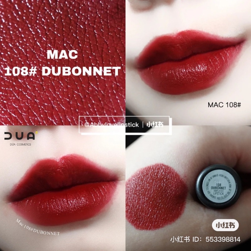 [ĐỦ BILL] SON THỎI MAC AMPLIFIED LIPSTICK DUBONNET