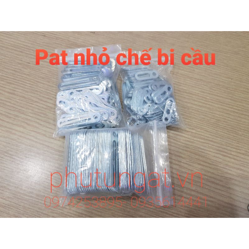 Pat chế Bi Cầu Titanblack Pát nhỏ kích thước 2.5cm 4cm 5cm