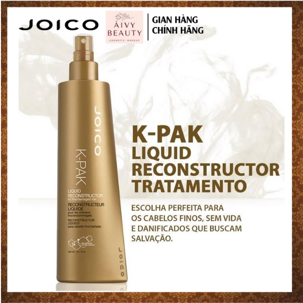 Xịt Dưỡng Phục Hồi Tóc Hư Tổn JOICO KPAK Liquid Reconstructor 300ml