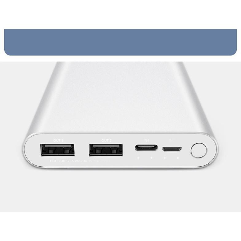 Sạc Dự Phòng Xiaomi 10000mAh Gen 3 New 2020 Sạc Nhanh QC 3.0 BẢO HÀNH 12 tháng A&T stores