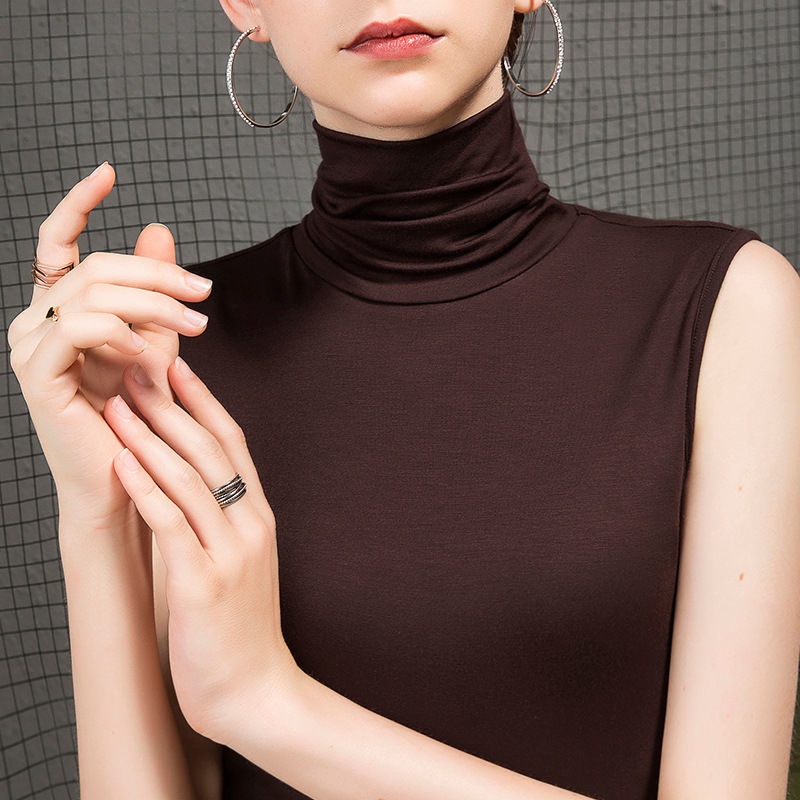 Áo sát nách cổ cao thời trang cho nữ | BigBuy360 - bigbuy360.vn