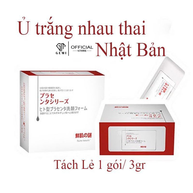 Ủ Trắng Da Mặt ❤𝑭𝒓𝒆𝒆𝒔𝒉𝒊𝒑❤ Mặt Nạ Nhau Thai Cừu - Ủ Trắng Nhau Thai Face Nội Địa Nhật | BigBuy360 - bigbuy360.vn