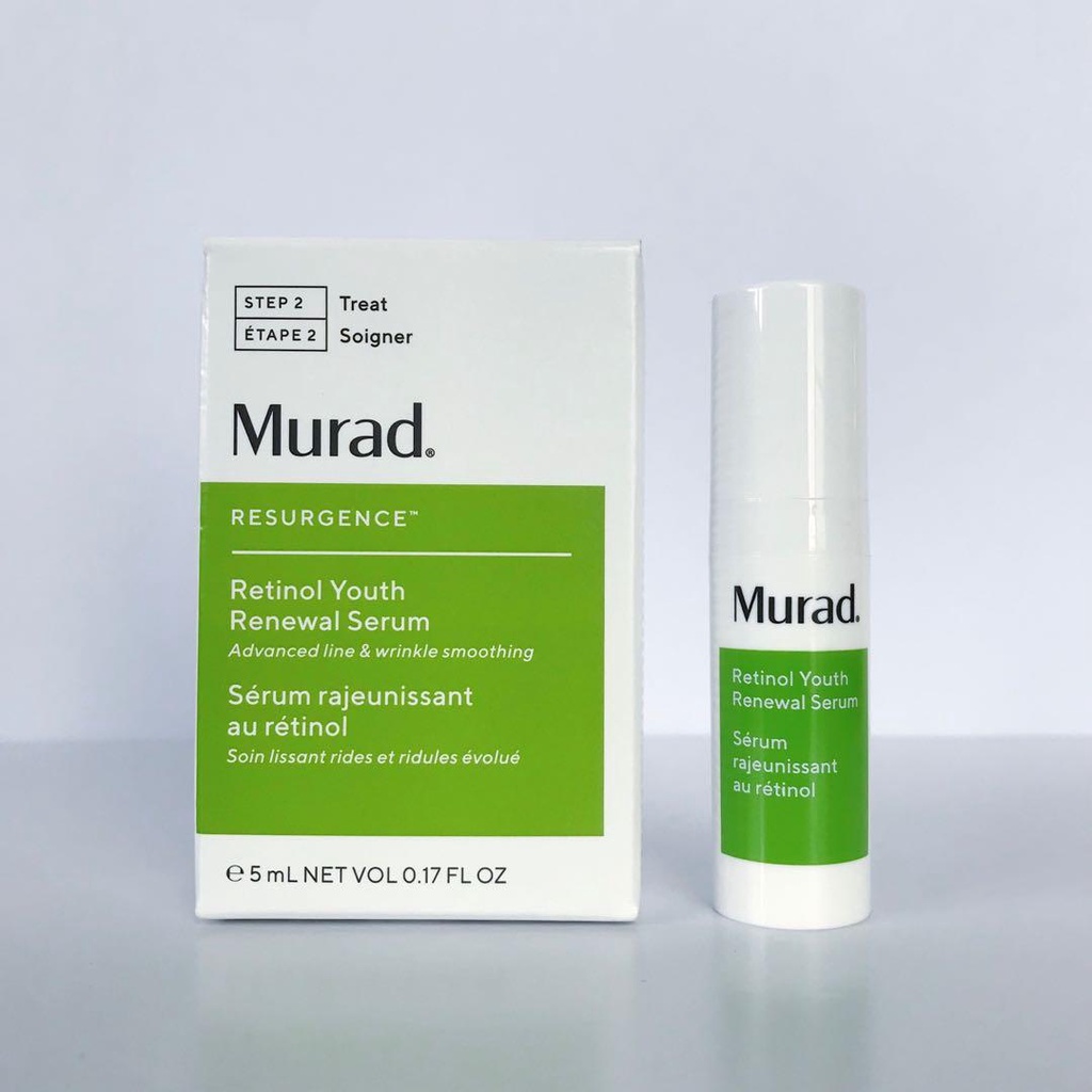 Serum giảm nhăn và bọng mắt Murad Retinol Youth Renewal Eye Serum 5ml