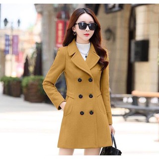 Áo khoác cổ vest 6 nút cao cấp qw380400 vn