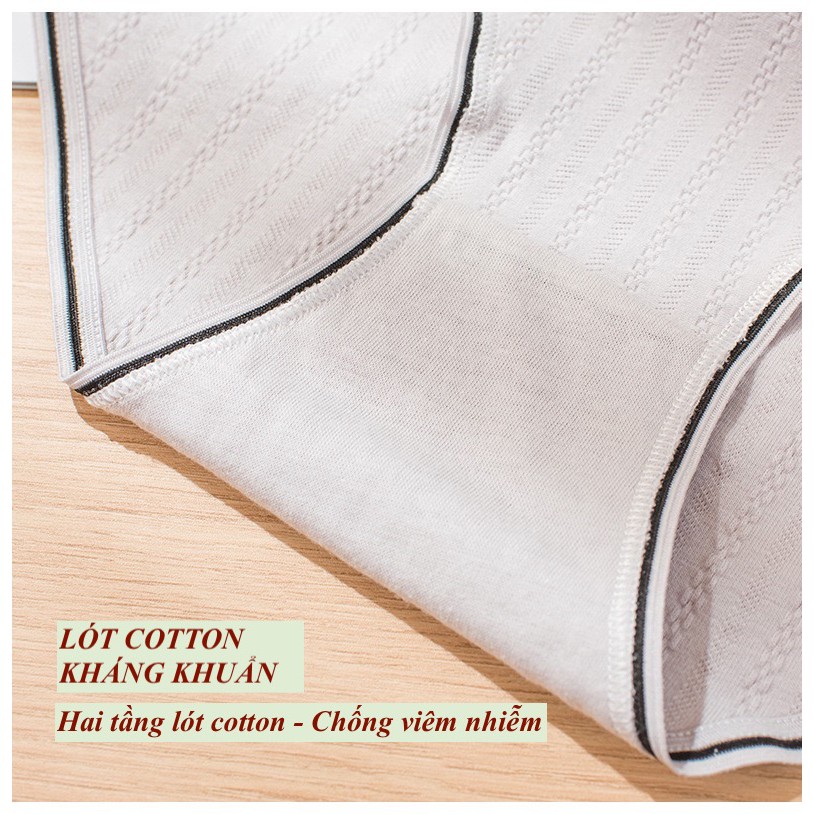QUẦN LÓT NỮ COTTON SỢI TRE ANLISI VANVENE CẠP VỪA THÔNG HƠI CHỐNG VIÊM KHÁNG KHUẨN MỚI Q249 | BigBuy360 - bigbuy360.vn